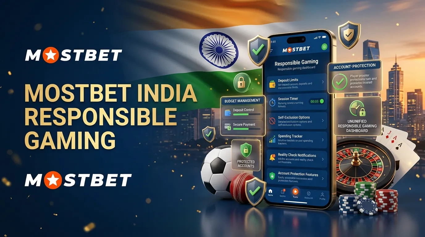 Responsible gaming practices implemented in Mostbet India